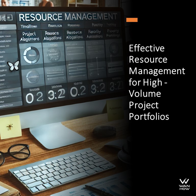 Effective Resource Management for High-Volume Project Portfolios